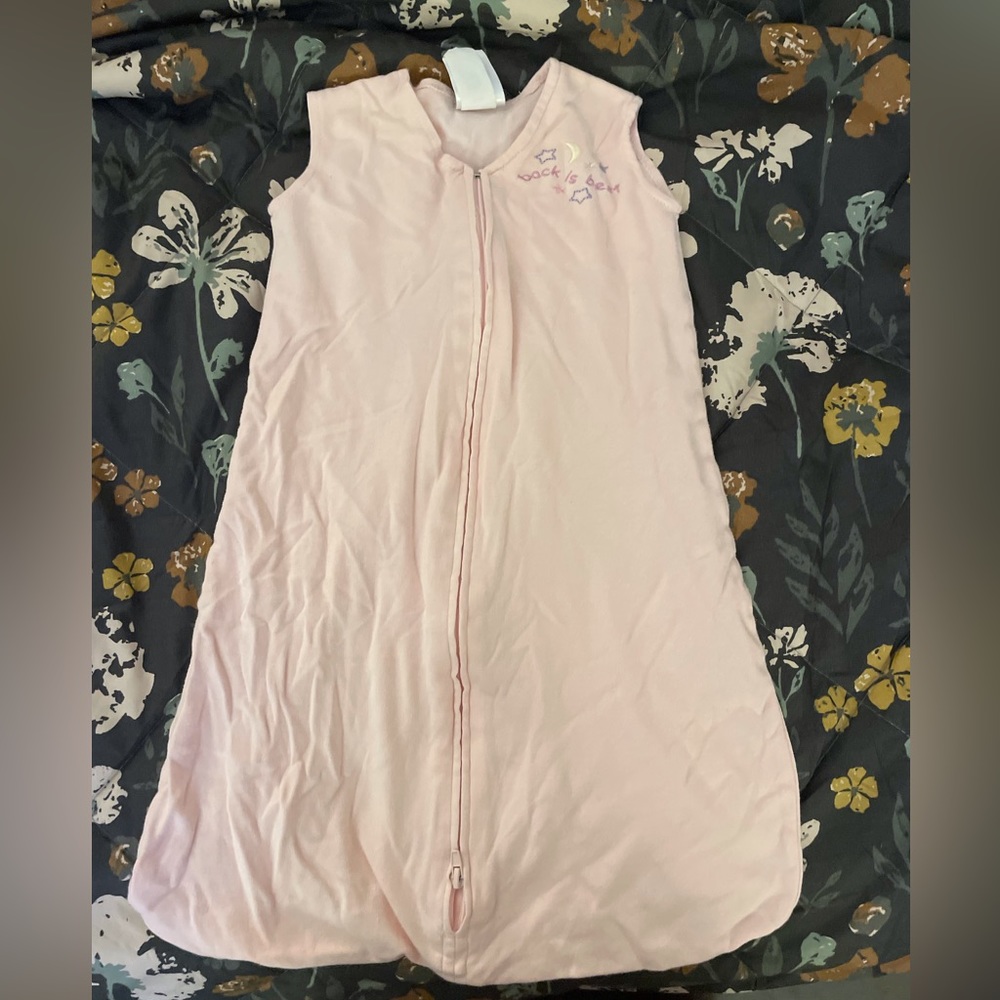 HALO Pink Sleeveless Cotton Sleep Sack